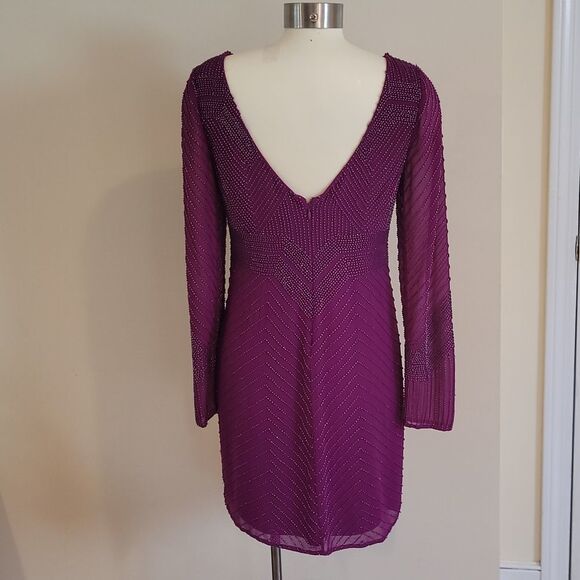 Aidan Mattox Beaded Mini - Picture 3 of 5